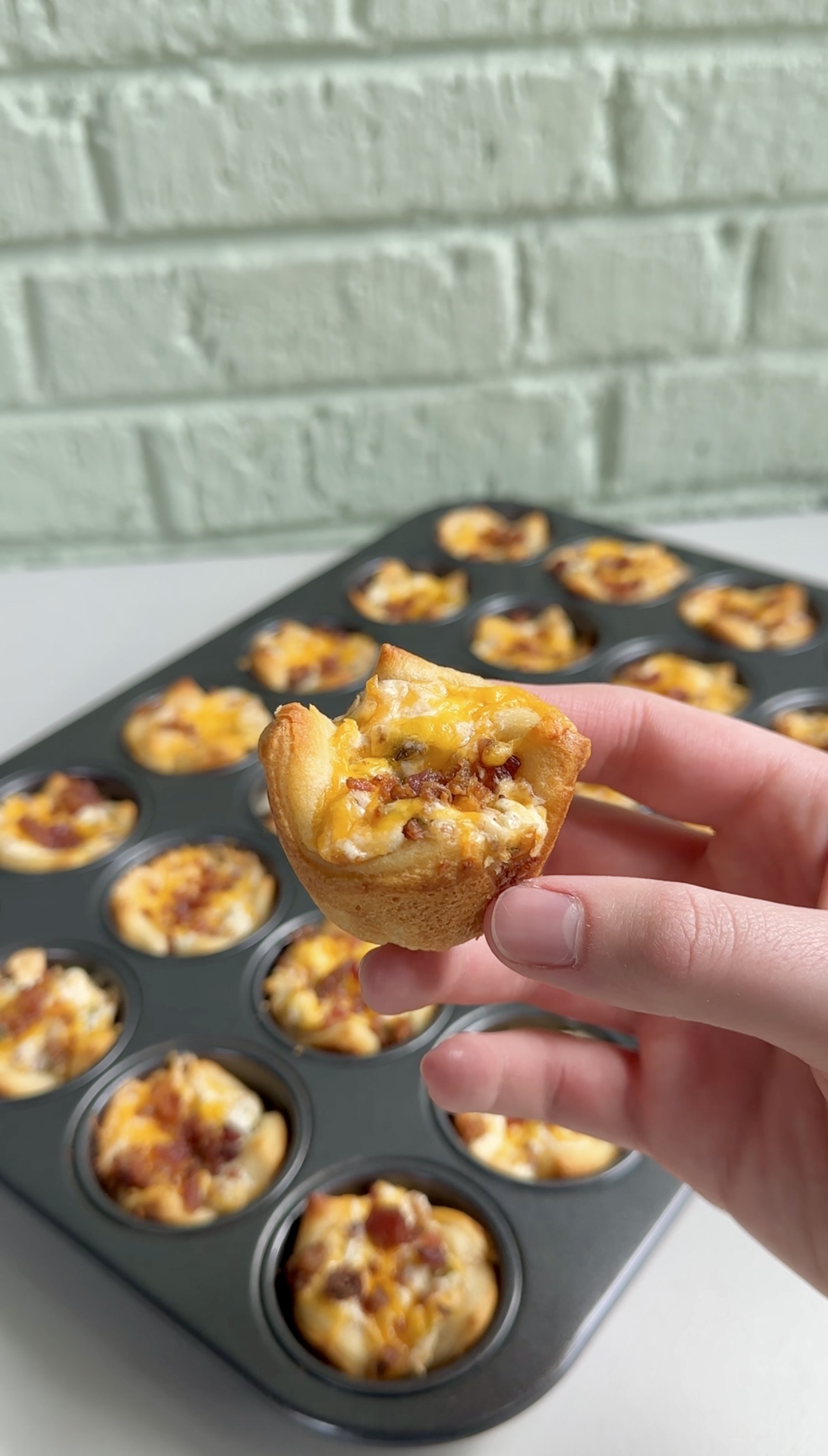 Jalapeno Popper Crescent Cups Dang That S Sweet