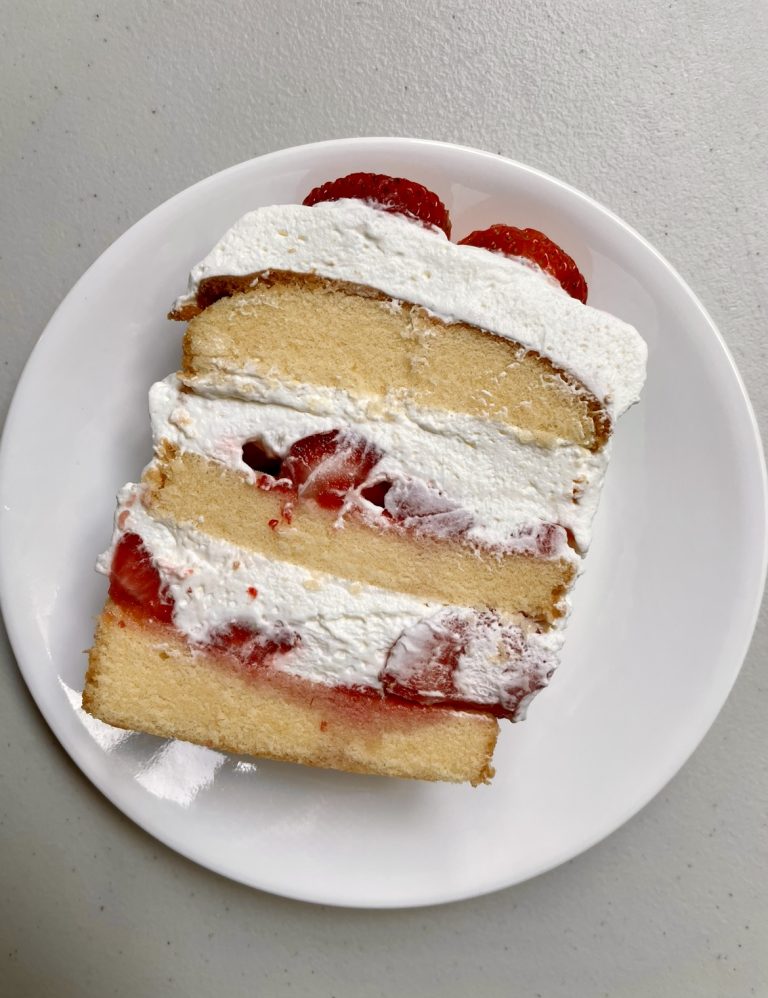 Strawberry Shortcake Cake - Dang That's Sweet