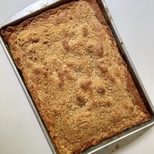 Sheet Pan Crumble Cake