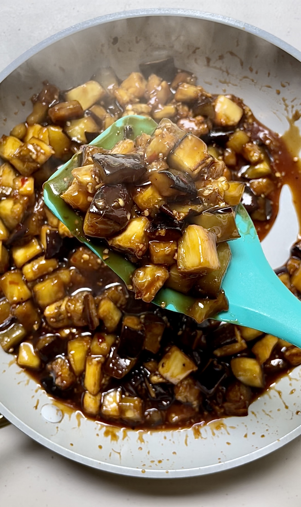 Eggplant In Spicy Garlic Sauce Dang That's Sweet