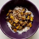 eggplant in spicy garlic sauce