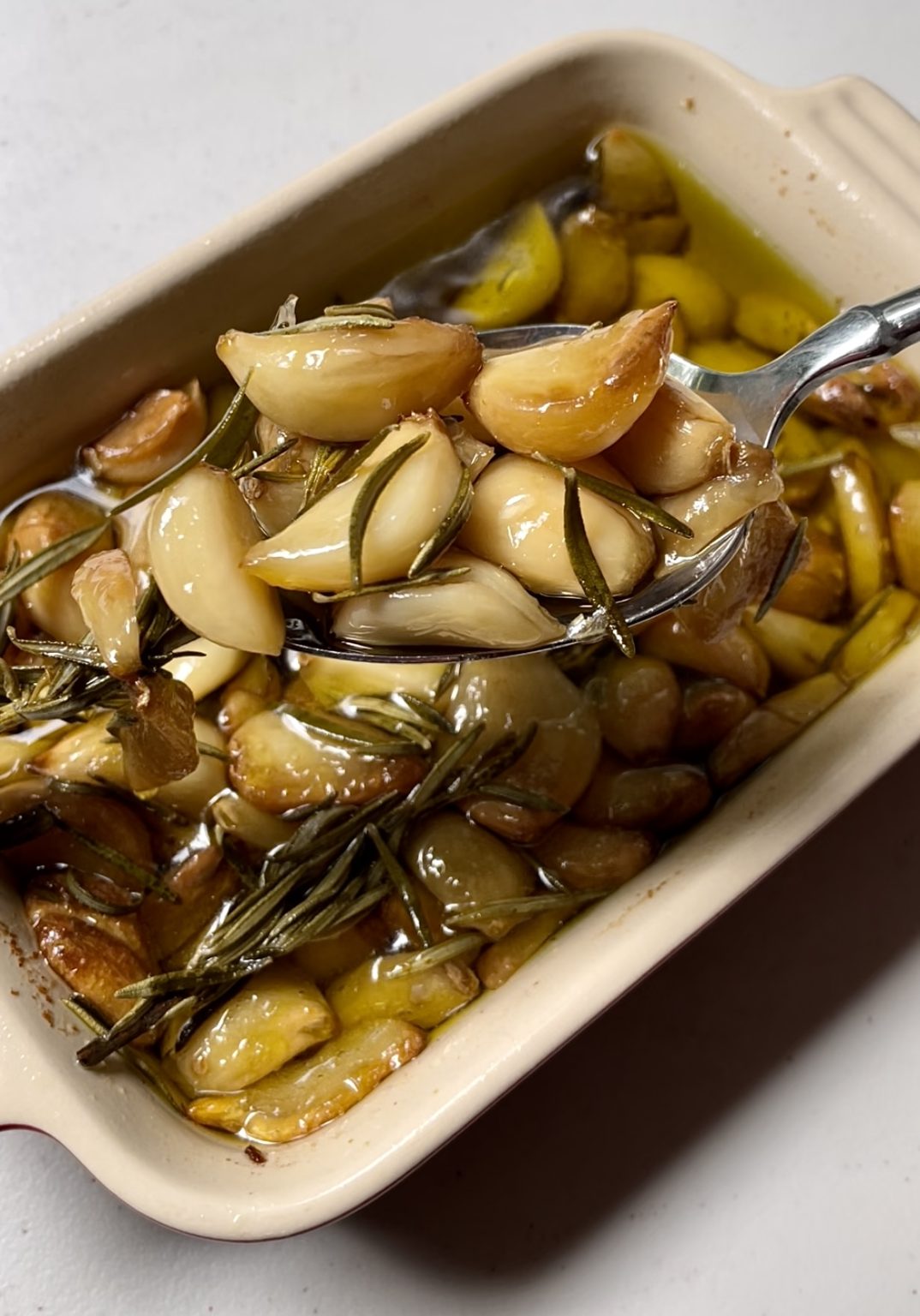 Garlic Confit Pasta - Dang That's Sweet