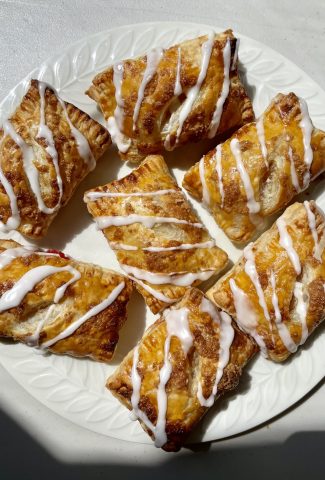 strawberry turnovers with cream cheese