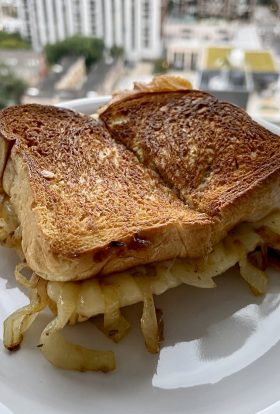 Cheese And Onion Toasties