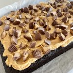 Chocolate Cake With Peanut Butter Frosting