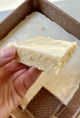 Lemon blondies