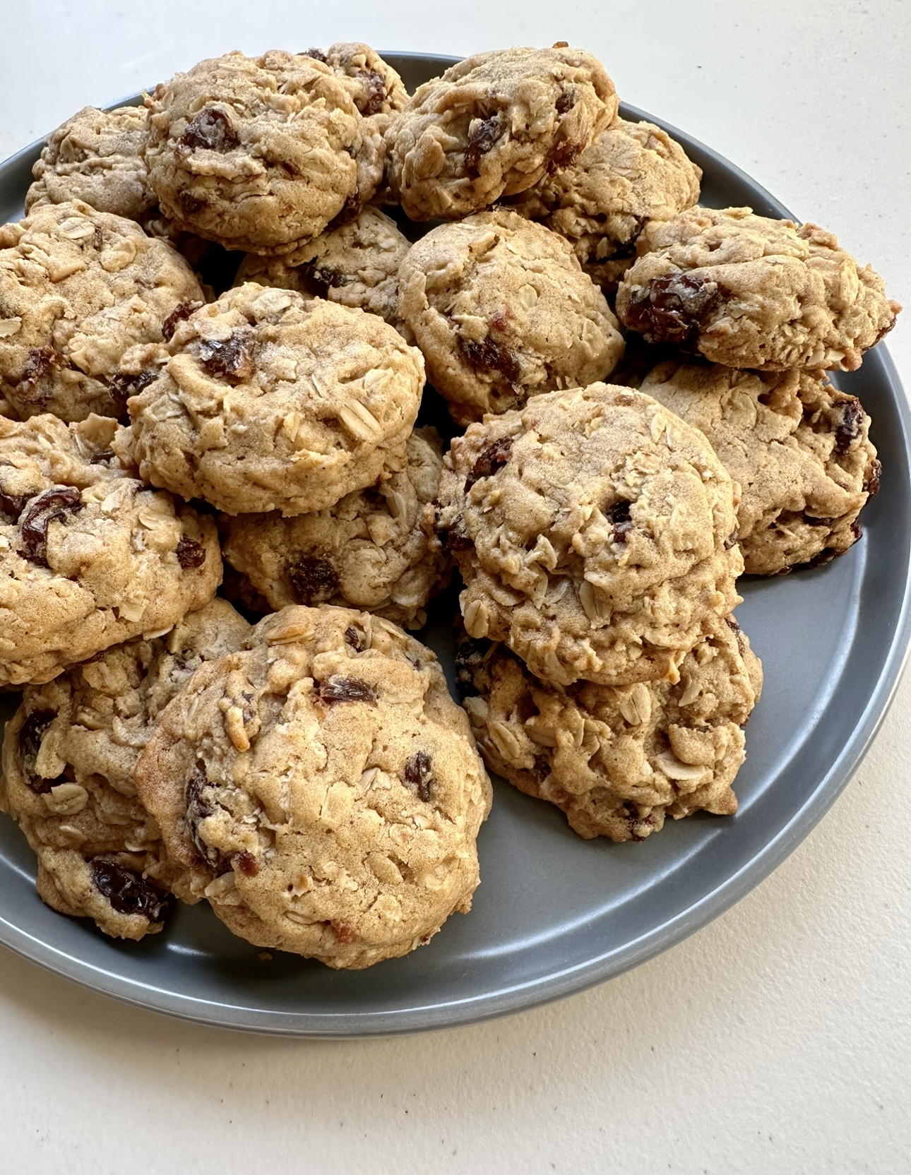 Brown Butter Oatmeal Raisin Cookies - Dang That's Sweet