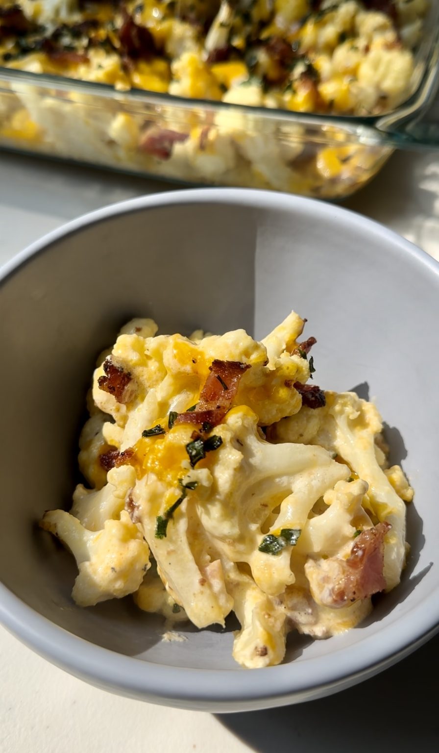 Loaded Cauliflower Bake Dang That S Sweet   IMG 2816 896x1536 