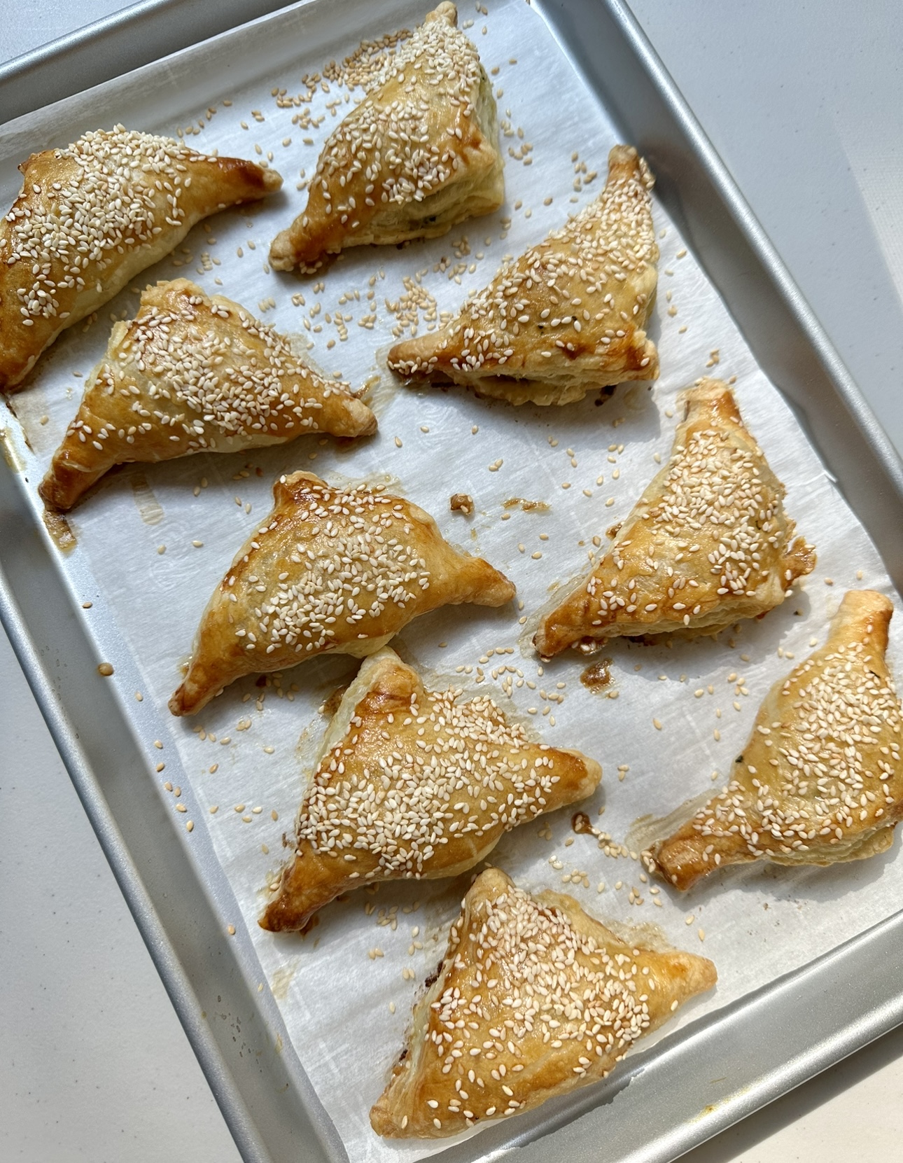 Spinach And Feta Turnovers Dang That's Sweet