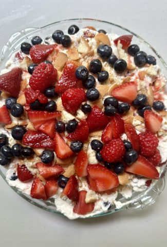 Mixed Berry Pudding