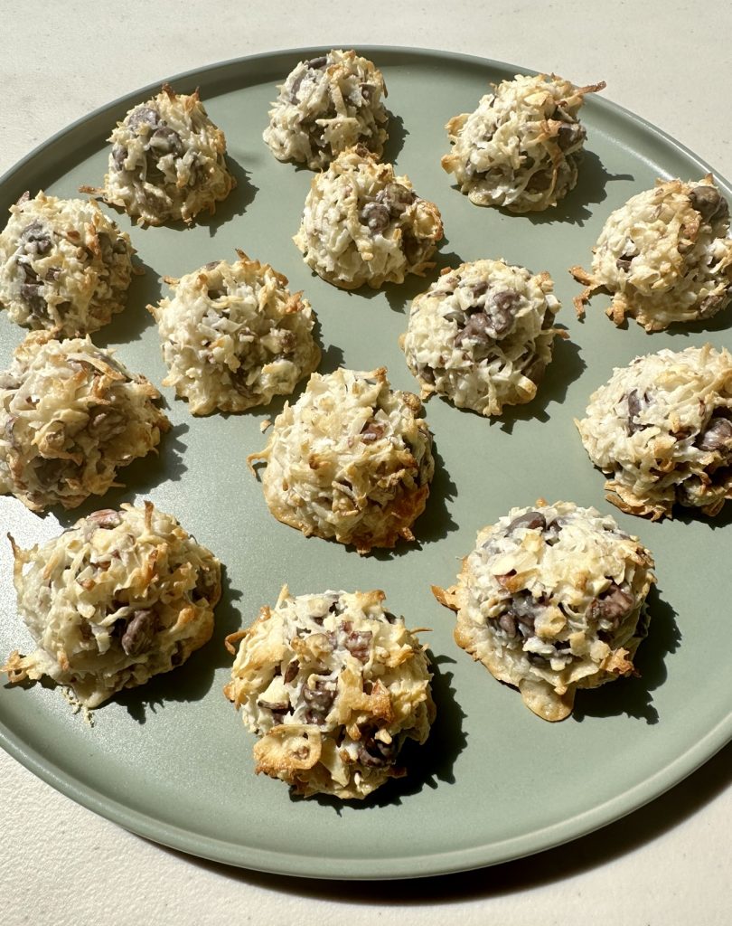 Almond joy cookies are thick, chewy, and the perfect treat for coconut lovers!