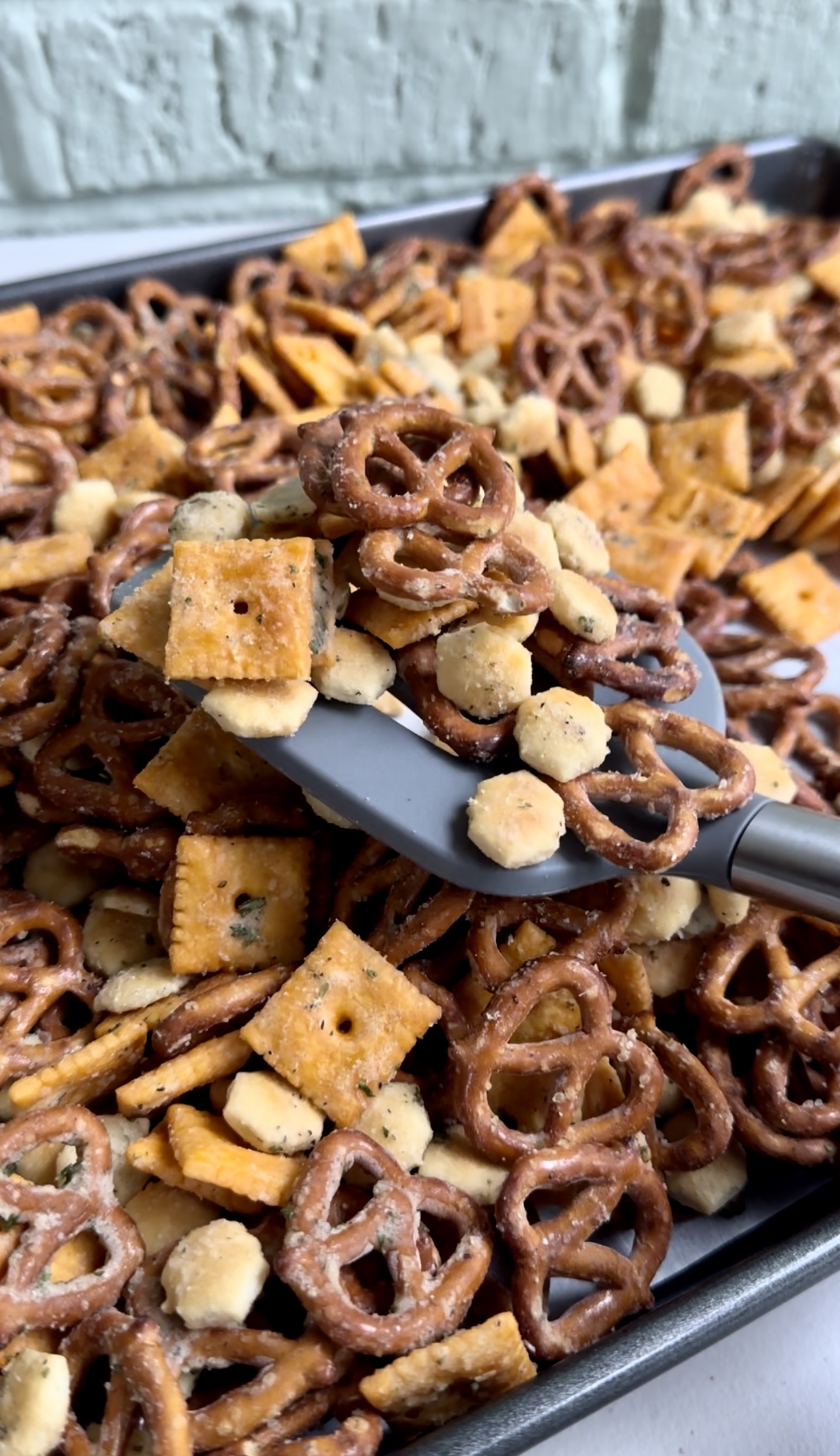 Snacky Ranch Ranch Snack Mix - Dang That's Sweet