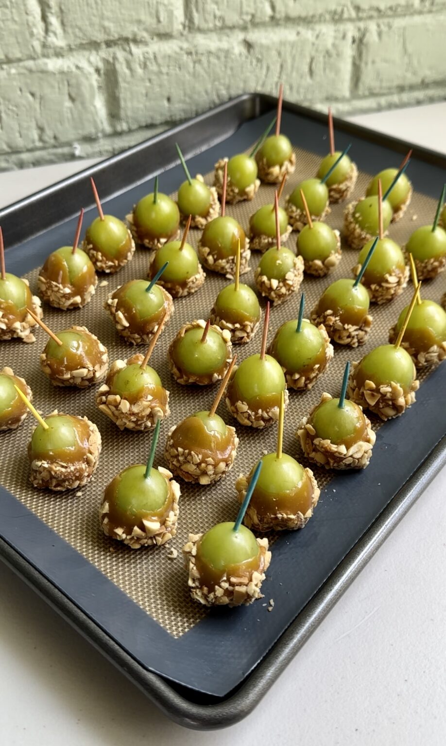 Caramel Apple Grapes - Dang That's Sweet