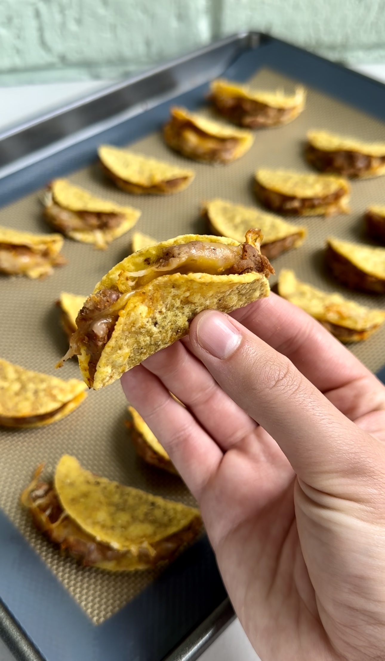 Bean and Cheese Taco Bites - Dang That's Sweet