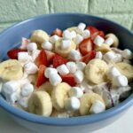 strawberry banana cheesecake salad