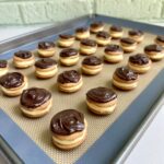 boston cream pie cookie bites