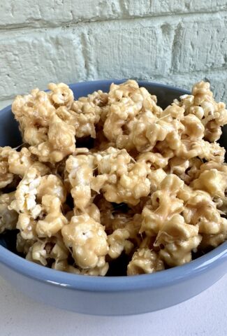 marshmallow caramel popcorn