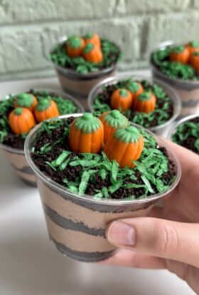 pumpkin patch dirt cups