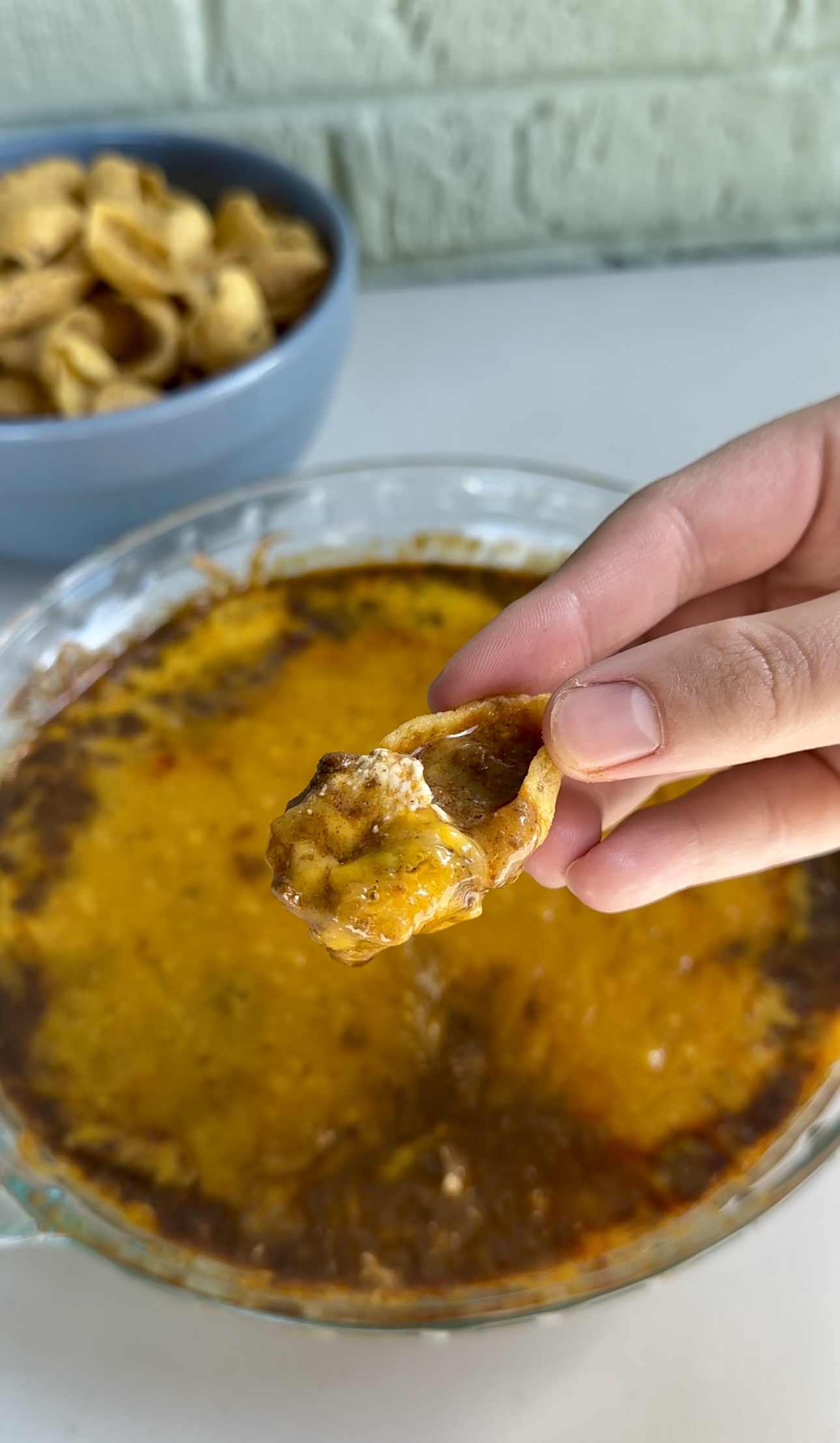 Skyline Dip (Chili Cheese Dip) - Dang That's Sweet