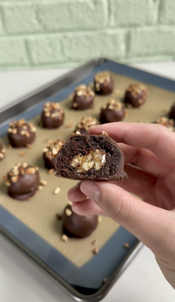 pecan pie brownie bites