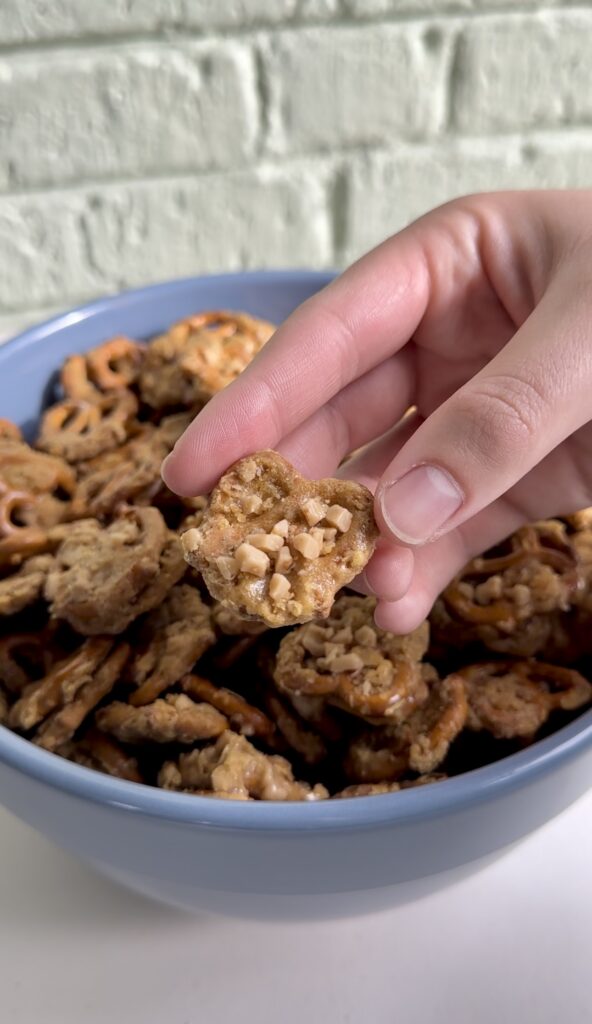 butter toffee pretzels