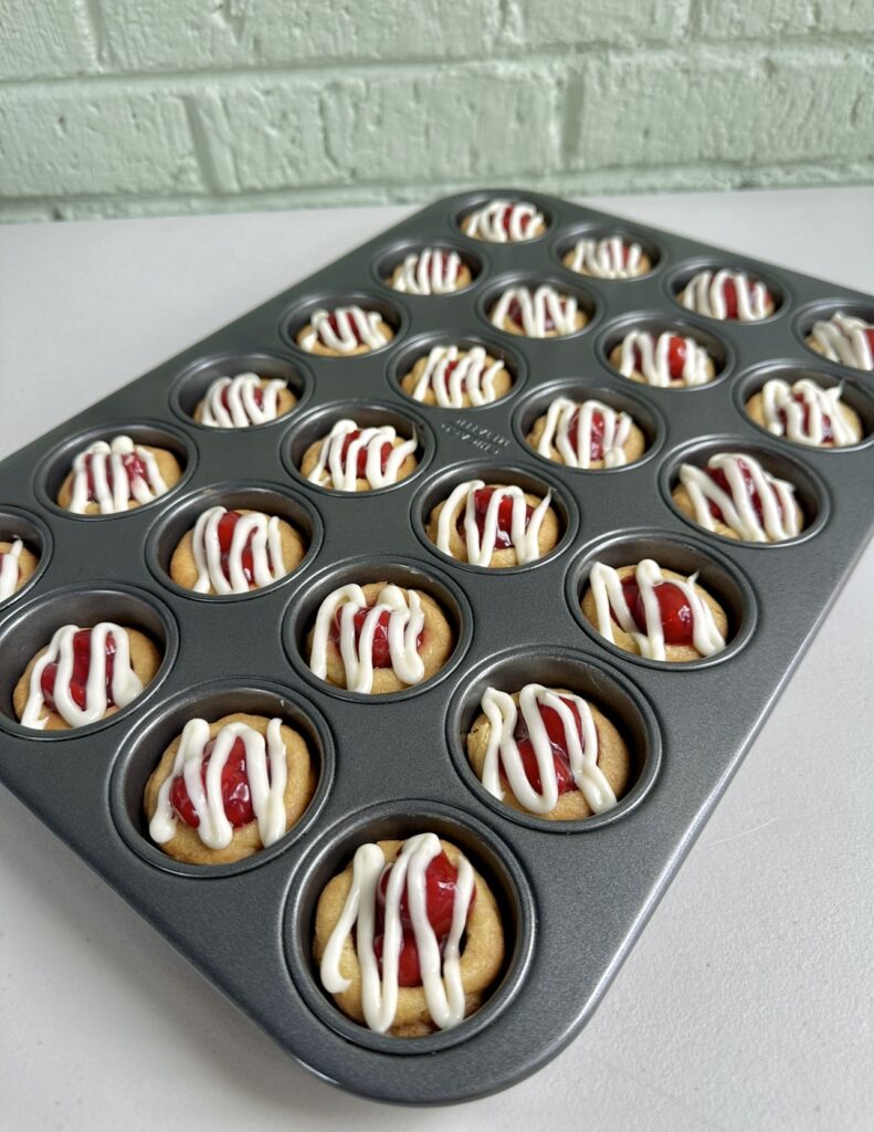 cherry pie cookie cups