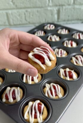 cherry pie cookie cups