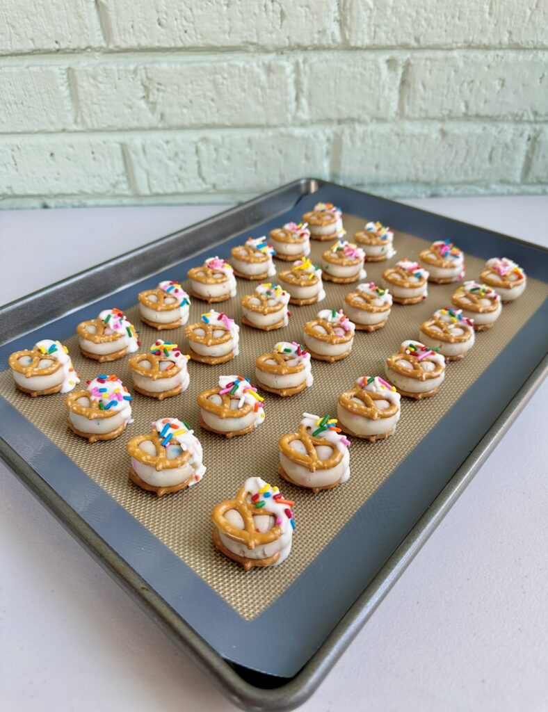 funfetti pretzel bites