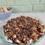 turtle cheesecake dip