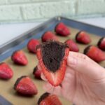 oreo truffle stuffed strawberries