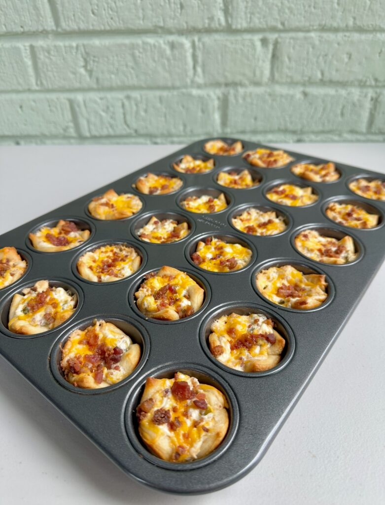 jalapeno popper crescent cups