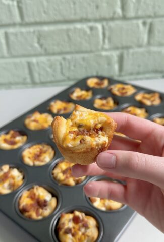 jalapeno popper crescent cups