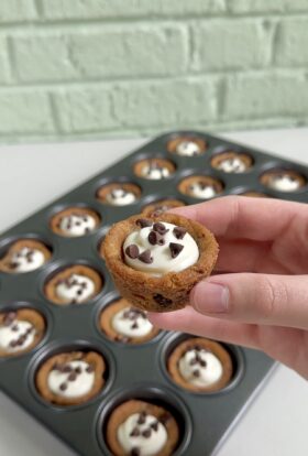 cheesecake cookie cups