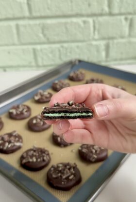 no bake thin mints