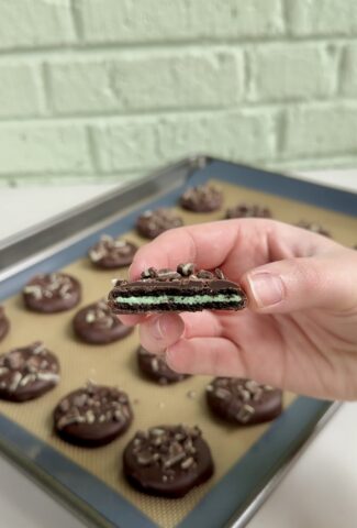 no bake thin mints