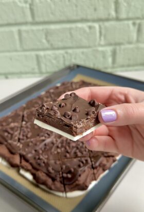 brownie batter bark