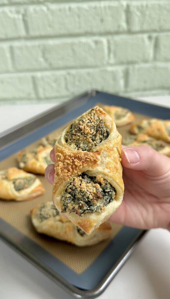 Spinach and Cheese Puffs