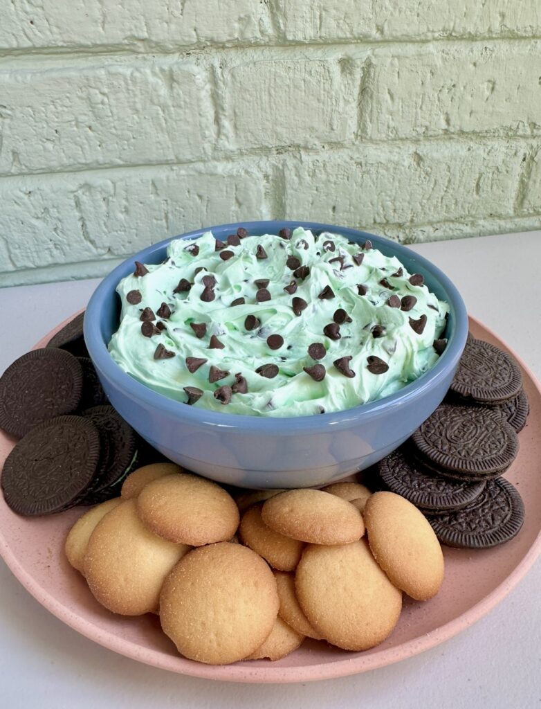 mint chocolate chip dip