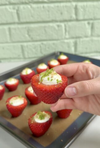 key lime strawberries