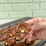 churro cheesecake pretzel bites