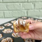 peach cobbler cookie cups