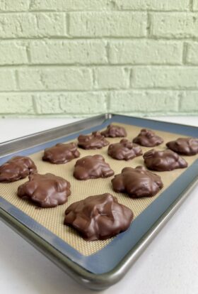 caramel s'mores clusters