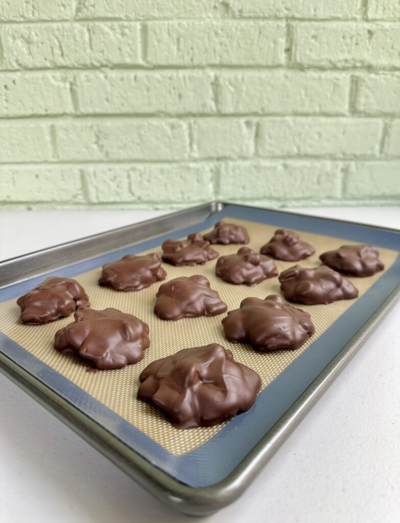 caramel s'mores clusters