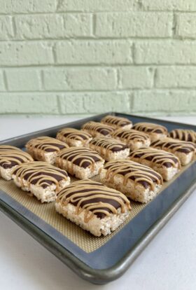 Buckeye Rice Krispie Treats