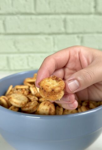 garlic bread ritz bits