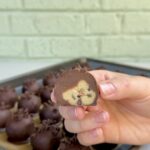 cookie dough brownie truffles