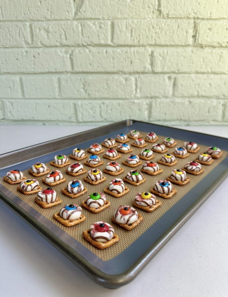 pretzel eyeballs