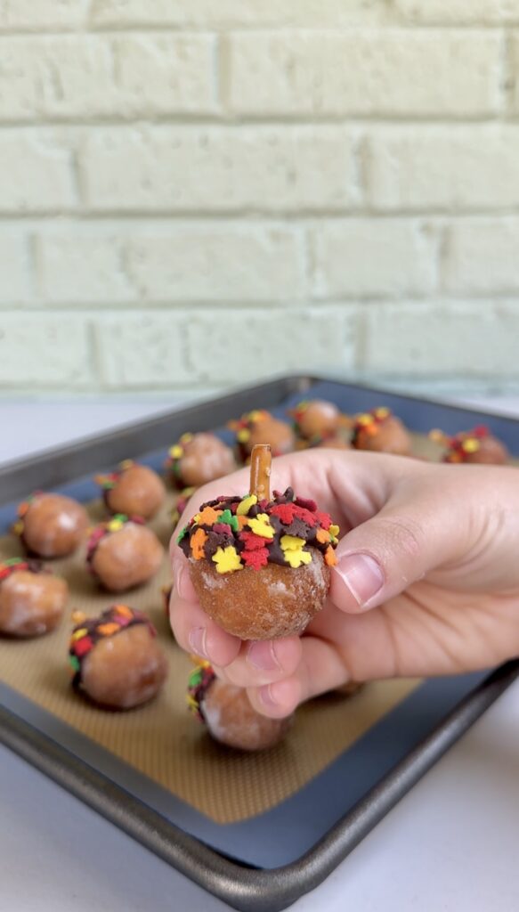 acorn donut holes