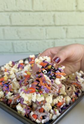 Halloween Monster Munch Popcorn Mix