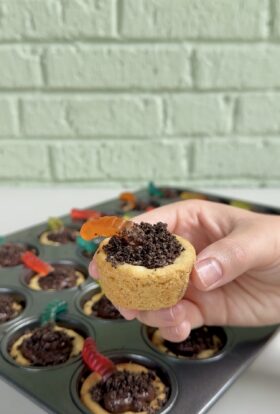 dirt pudding cookie cups